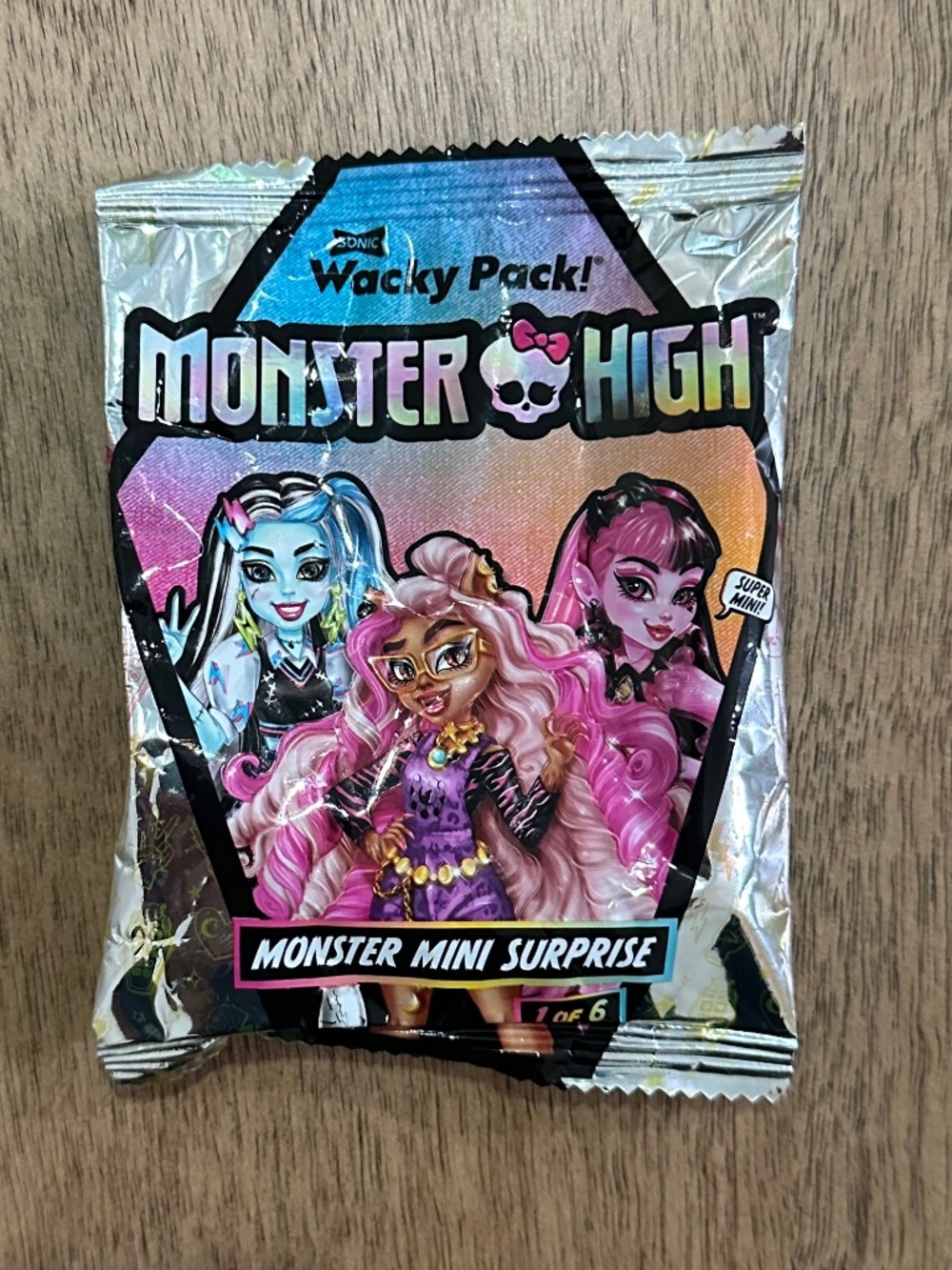 Sonic Drive In Wacky Pack Mattel Toy Monster High Mini Surprise 1 of 6